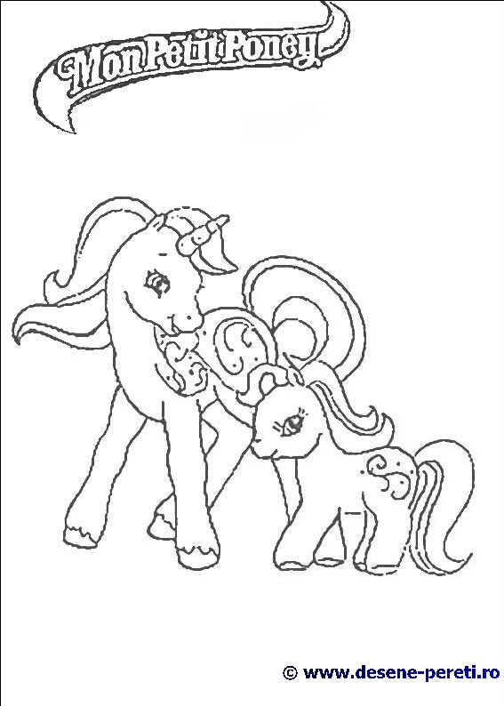 My Little Pony desene de colorat